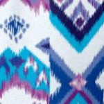 white multi batik