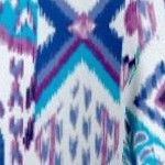 white multi batik