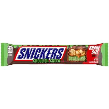 Halloween Snickers Ghoulish Green Share Size - 3.29oz