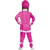 Toddler Girls' Classic Mighty Morphin Pink Ranger Jumpsuit - image 2 of 4