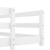 Okak Montessori Floor Bed Twin/Full Size,Modern Low Profile Toddler Bed with Safety Rails, Solid Wood Frame for Kids Bedroom Nursery - 4 of 4