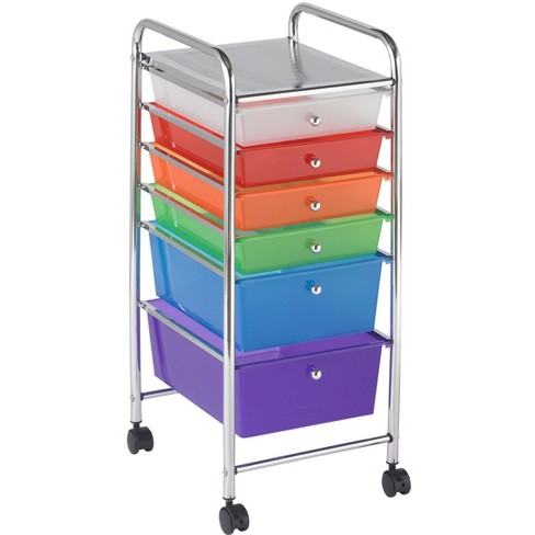 rolling cart with drawers costco