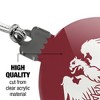 University of Chicago Primary Logo Acrylic Christmas Tree Holiday Ornament - 4 of 4