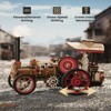 ROBOTIME 3D Wooden Puzzle Engine Tractor Locomotive Electric Vintage Car Model Kit Toy , Multicolored, 14.1"*4.7"*5.7" - 3 of 4