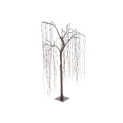 Gerson International 60-Inch High Electric Willow Tree, Brown