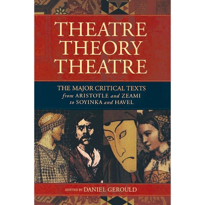 Theatre/Theory/Theatre - (Applause Books) by  Daniel Gerould (Paperback)