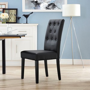 Confer Dining Vinyl Side Chair - Modway - 1 of 4