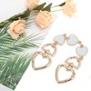 Unique Bargains Durable Heart Bag Extender Chain 1 Pc - 4 of 4