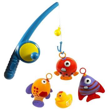 3 Pcs Wooden Magnetic Fishing Pole Toy Kids Fishing Rod Toys Educational  Toys 24cm