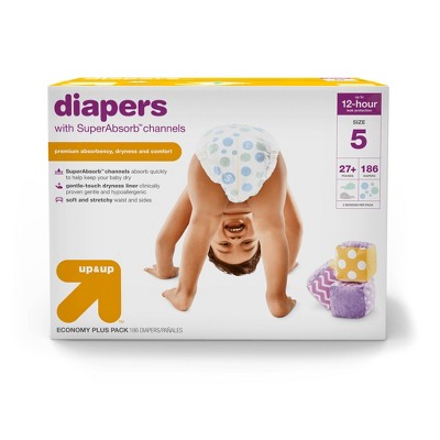 Target diapers deals size 5