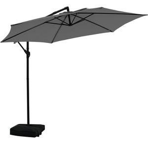 Ainfox 9.5 ft. Outdoor Patio Umbrella Classic Roman Umbrella - 1 of 4