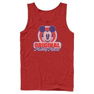 Mens Mickey & Friends Original Retro Logo Tank Top - 1 of 4
