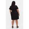 Women's Plus Size Lyra Dress - black | CITY CHIC - 3 of 4