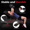 Weight Bench For Home Gym, Adjustable And Foldable Weight Bench, Multi-Purpose Workout Bench - 3 of 4
