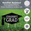 Big Dot of Happiness Honk for Our Graduate Outdoor Decorations - Graduation Yard Signs - Set of 8 - 3 of 4