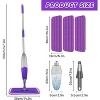 Spray Mop for Pet Hair & Dust - Wet Mop with 3 Washable Pads, Effectively Captures Pet Hair on Hardwood, Tile & Vinyl Floors - 2 of 4