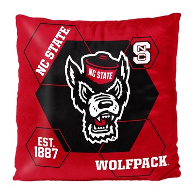 NCAA NC State Wolfpack Connector Velvet Reverse Pillow