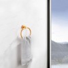 KTMBDW Bathroom Accessories Set, 3 Pieces Bathroom Hardware Set, 27 inch Towel Bar, Towel Racks for Bathroom, Toilet Paper Holder Wall Mounted - 4 of 4
