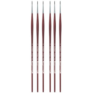 da Vinci COLLEGE Student Brush, Synthetic, Acrylic & Oil, Round, Series 8730, Size 2, Pack of 6 - 1 of 3