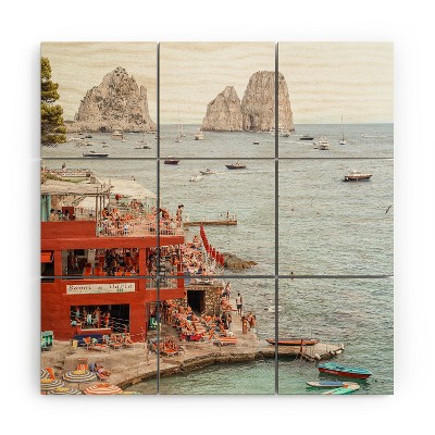 Henrike Schenk - Travel Photography Capri Island Summer Small Acrylic Tray  - Deny Designs