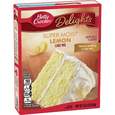 Betty Crocker Super Moist Lemon Cake - 15.25oz