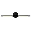CWI Lighting Oskil LED Integrated Wall Light With Black Finish - 3 of 4