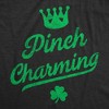 Pinch Charming Baby Bodysuit Funny St. Paddys Day Parade Pinching Joke Jumper For Infants - Crazy Dog Baby Bodysuit - 2 of 4