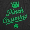 Toddler Pinch Charming T Shirt Funny St. Paddys Day Parade Pinching Joke Tee For Young Kids - Crazy Dog Toddler T Shirt - image 2 of 4