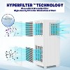 8,000 BTU 3-in-1 Portable Air Conditioner - Cools Rooms Up to 350 Sq.Ft with Fan & Dehumidifier, Quiet AC Unit for Bedroom with Easy Install Kit - 2 of 4