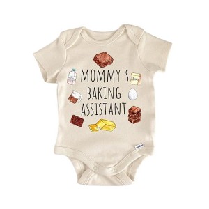 Baking Baker Bakery Brownie - Baby Boy Girl Clothes Infant Onesie® Funny Cute Newborn GS1 - 1 of 4