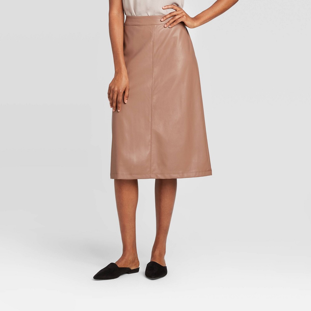 Women's A-Line Midi Skirt - Prologue Brown 6 was $29.99 now $20.99 (30.0% off)