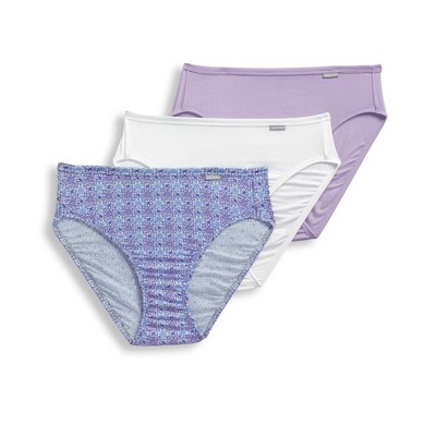 crochet tile/soft lilac/white