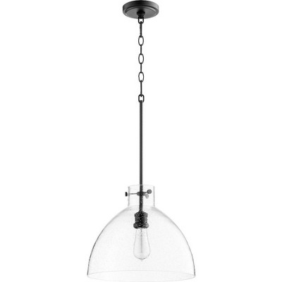 Quorum Lighting 1 - Light Pendant in  Noir