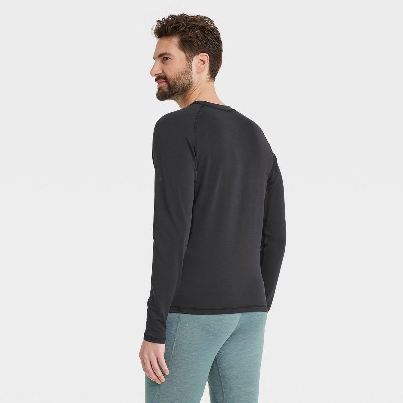 Men's Fitted Cold Mock Long Sleeve Athletic Top - All In Motion™, 2 of 4