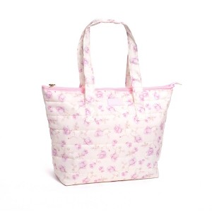 LoveShackFancy x Target - Yoobi Ribbon Rosa Quilted Tote Bag