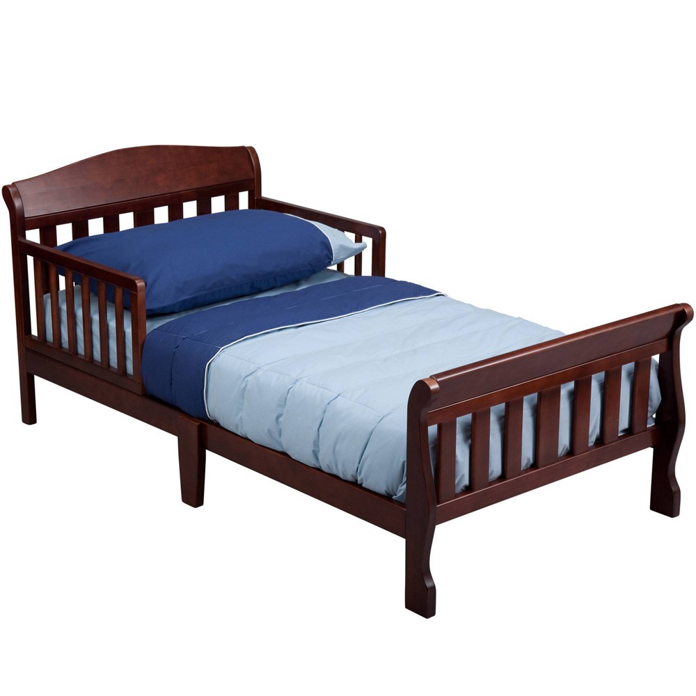 delta children canton toddler bed - dark cherry