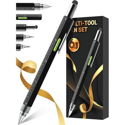 DOMETOUR Multitool Pen Unique Cool Gadget for Engineers, Woodworkers, Carpenters Christmas Gift
