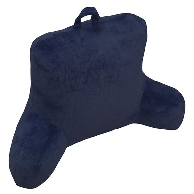 Indigo Essence Micro Mink Bed Rest Lounger Support Pillow - Elements By Arlee: Comfort Reading & Back Support