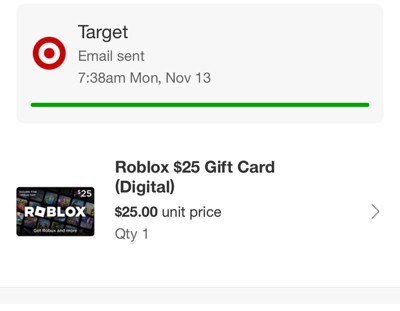 Roblox $50 Gift Card (physical) : Target