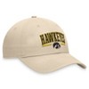 NCAA Iowa Hawkeyes Unstructured Washed Cotton Twill Hat - Natural - 3 of 4