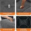 Rocker Recliner, 360° Swivel Linen Glider Chairs, Side Pocket & 2 Cup Holders, for Living Room, Bedroom - 4 of 4
