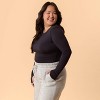 Blogilates Women's Twisty Long Sleeve Top - 4 of 4