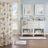 Bayside Print Cotton Tufted Indoor Bath Rug, Contemporary Style Heavyweight Fabric Bath Rug for Year Round Use - 3 of 4