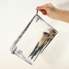 Unique Bargains Clear Portable Waterproof Makeup Bag Silver Tone 1 Pc - 2 of 4