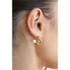 Heirloom Twist Small Hoops - Ettika - 2 of 3