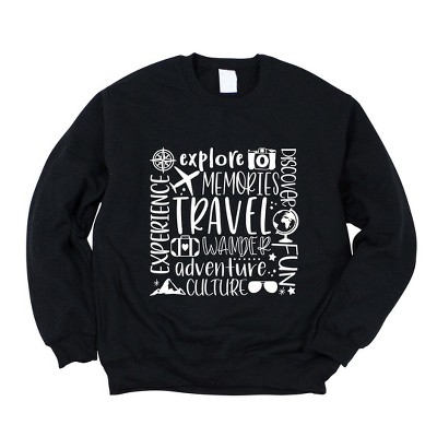 Simply Sage Market Women's Graphic Sweatshirt Travel Subway