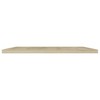 vidaXL Modern Bookshelf Boards in Sonoma Oak Color- Set of 4, Made with Engineered Wood, Easy to Clean - 3 of 4