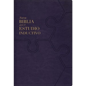 Nbla, Nueva Biblia Para El Estudio Inductivo, Leathersoft, Interior a DOS Colores, Morado, Comfort Print - by  Vida & Precept (Leather Bound) - 1 of 1