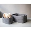 Shiraleah Assorted Set Of 3 Dharma Organizer Storage Baskets - Gray - 2 of 4