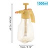 Unique Bargains Triangle Pattern Hair Spray Bottles 1500ml 1 Pc - 2 of 3
